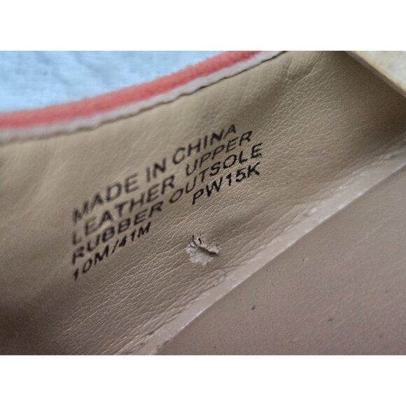 Michael Kors Coral Suede Pointed Toe Flats Size 10M - Picture 6 of 9